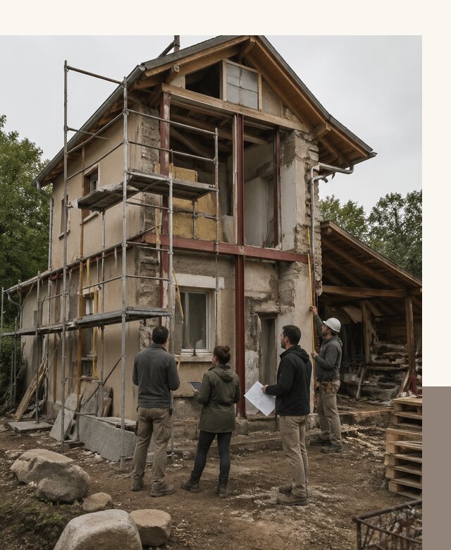 Реконструкция загородного дома под ключ в Ухте от бюро